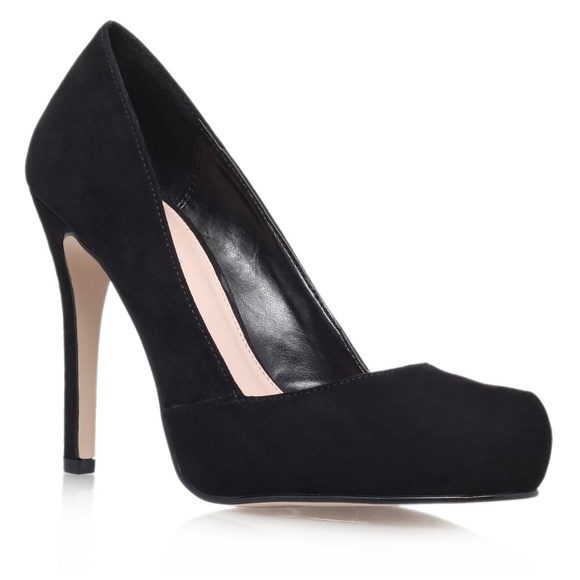 Carvela Kurt Geiger Black Suede Platform Pump - Picture 2 of 3